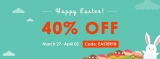 Happy Easter Day 2018 with 40% OFF Everything on SmartAddons