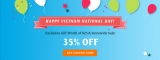 Vietnam National Day Offer: 35% OFF Storewide & Free Exclusive Gift