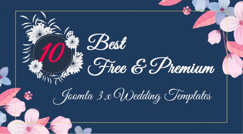 10 Best Free and Premium Joomla 3.x Templates for Wedding in 2018