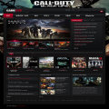 Call Of Duty Black OPS - WordPress Theme