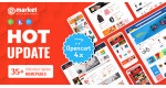 eMarket - Multipurpose MarketPlace OpenCart Theme Updated The Latest Verion 4.0.1.1 (Full 35+ Homepages)