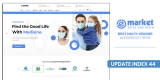 WPTHEMEGO - Design #44 – Medical And Pharmacy – Ready In EMarket – #1 Multi Vendor MarketPlace Elementor WordPress Theme