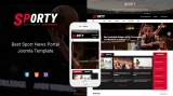 Sj Sporty - Professional Sports News Joomla Responsive Template