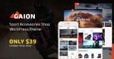 [NEW THEME] Gaion - Sport Accessories Shop WordPress Theme